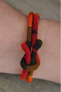 Grossiste Bracelets Pérou artisans Péruviens en fil torsadé