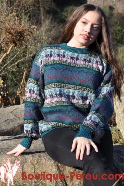 Pull-over femme Pachamama*